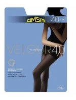 Omsa Velúrové pančuchy 40 den 5-XL