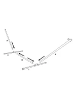 Kovový stojan HAMMOTA RACK 374x91x111 cm