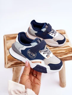 Dětské tenisky Memory Foam System Big Star model 21610522 Námořnická modrá - Big Star Shoes