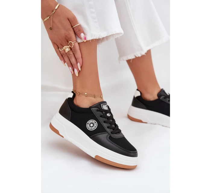 Dámské Tenisky Na Platformě Big Star model 21706338 HIPOLY SYSTEM Černé - Big Star Shoes