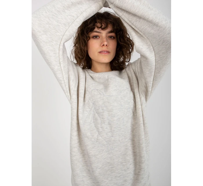 Mikina EM BL 617 4.41P svetlo šedá