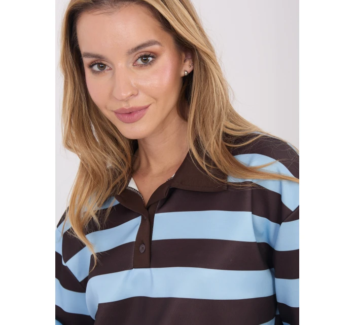 Bluzka IT BZ model 21834262 jasny niebieski - FPrice Bluzka IT BZ model 21834262 jasny niebieski - FPrice