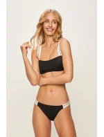 Vrchný diel plaviek KW0KW00548-BEH čiernobiela - Calvin Klein