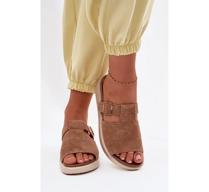 Žabky na platforme model 226519 Krok vo veľkom štýle