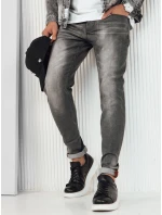 Pánské světle šedé džínové kalhoty Dstreet model 21974530 - FashionStreet