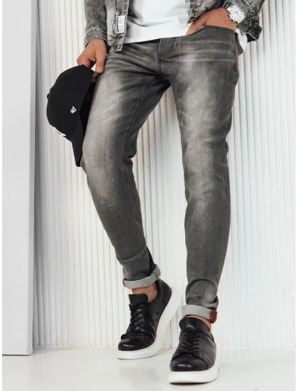 Pánské světle šedé džínové kalhoty Dstreet model 21974530 - FashionStreet