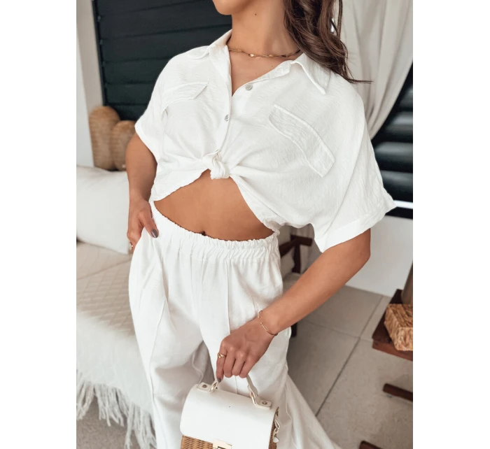 Dámská košile bílá model 21977025 - Dstreet Dámská košile bílá model 21977025 - Dstreet