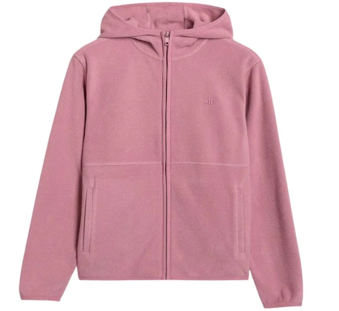 Fleecová mikina s kapucňou 4F W 4FWAW25TFLEF355 56S