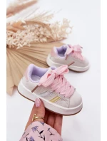 Sportovní boty dětské sneakers na suchý zip model 21700934 - Boto