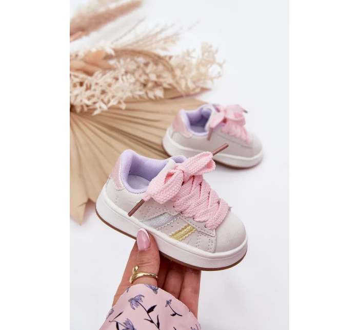 Sportovní boty dětské sneakers na suchý zip model 21700934 - Boto