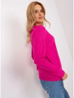 Sweter AT SW model 18900755 fuksjowy - FPrice Sweter AT SW model 18900755 fuksjowy - FPrice