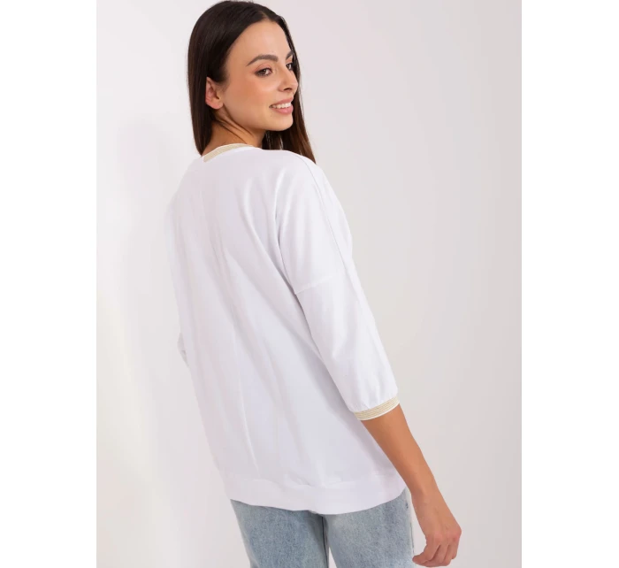 Bluzka RV BZ model 21127155 biały - FPrice Bluzka RV BZ model 21127155 biały - FPrice