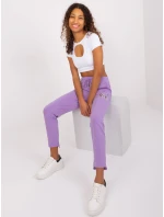 Tepláky RV DR 8835.10 fialových