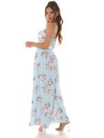 Sexy Koucla pleated Overall with floral Print