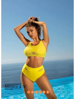 Dámske dvojdielne plavky S1011MI4-21 Miami 4 žltá - Self