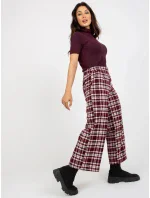 Dámské kalhoty LK SP bordó FPrice model 18398621 - Lakerta Dámské kalhoty LK SP bordó FPrice model 18398621 - Lakerta