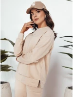 Dámska krémová mikina ERIAN FashionStreet BY1275