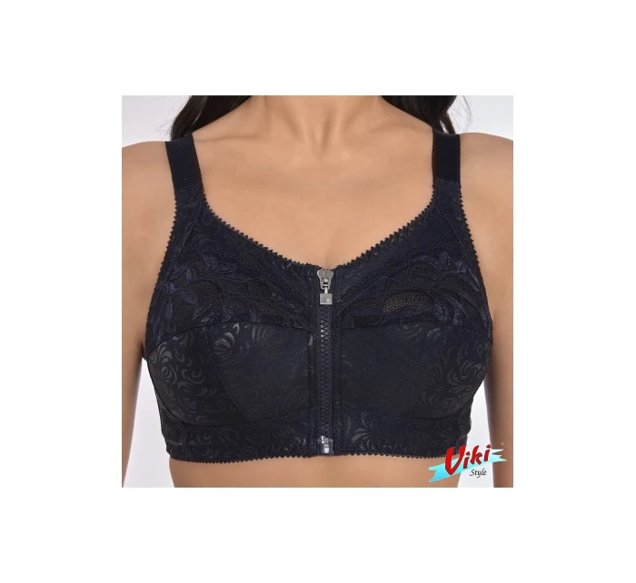 Mäkká podprsenka s kosticami Viki Zuza 586 Night Blue 80-95
