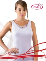 Emili Tela Tričko biele 2XL-3XL