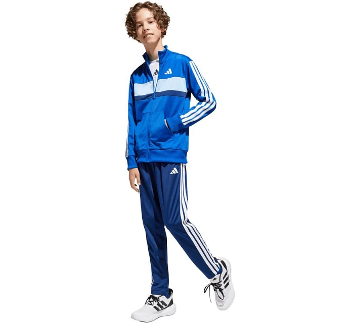 Tepláky adidas Seasonal Essentials Tiberio 3-Stripes Jr JC7518