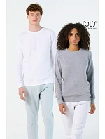 Unisex mikina SOL'S Comet z bio bavlny 25.3574 tmavošedá