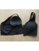 Lynn tvarovaná chirurgická podprsenka, predné zapínanie 5768X čierna - Anita Care