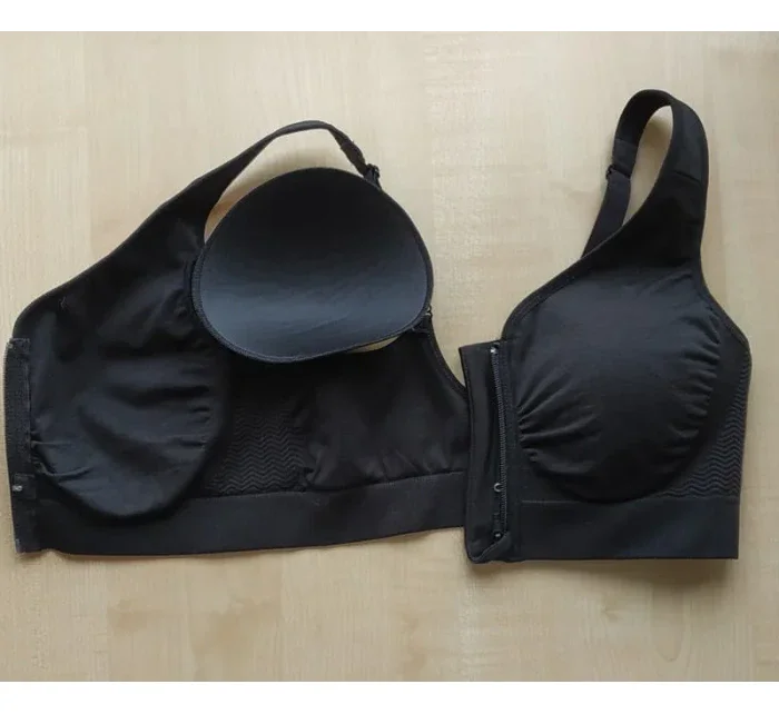 Lynn tvarovaná chirurgická podprsenka, predné zapínanie 5768X čierna - Anita Care