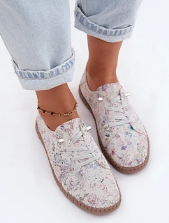 polobotky z přírodního semiše Multicolor model 22147696 - Boto