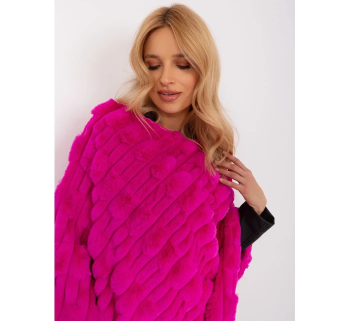 Poncho AT  fuksjowy model 19367621 - FPrice