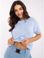 Jumper MI SW 2701.23 svetlo modrý