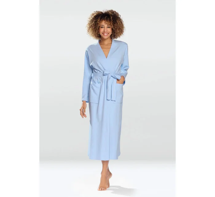 Dámsky župan Melissa sv. modrá - DKaren