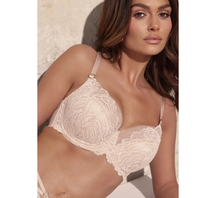 Dámská podprsenka Luna model 22018581 Béžová - Kinga