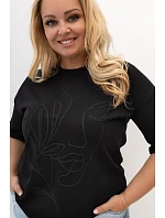 Tričko vo veľkosti plus size, model 230453 Relevance Tričko vo veľkosti plus size, model 230453 Relevance