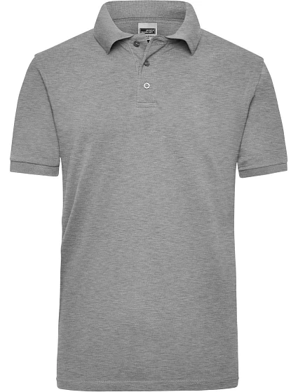 Daiber JN 801 Pánske pracovné polo tričko z hrubej bavlny 02.0801 šedá melírovaná Daiber JN 801 Pánske pracovné polo tričko z hrubej bavlny 02.0801 šedá melírovaná