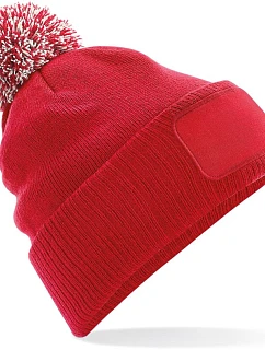 Beechfield B 443 Pletená čiapka Snowstar® 53.0443 classic red/off white