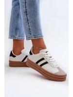 Dámské tenisky na platformě Bílé model 21666463 - Boto