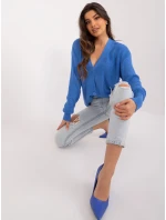 Jumper BA SW 0321.68P modrá Jumper BA SW 0321.68P modrá