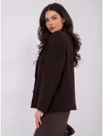 IT KR bunda FL9559.02P tmavohnedá IT KR bunda FL9559.02P tmavohnedá