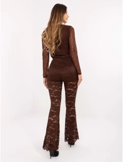 Nohavice MI SP K69 3.21P hnedé