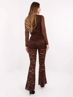 Nohavice MI SP K69 3.21P hnedé