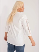 Blúzka RV BZ 9450.36 bielo-hnedá Blúzka RV BZ 9450.36 bielo-hnedá