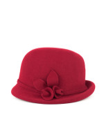 Dámsky klobúk sk21816 tm. červená - Art of polo