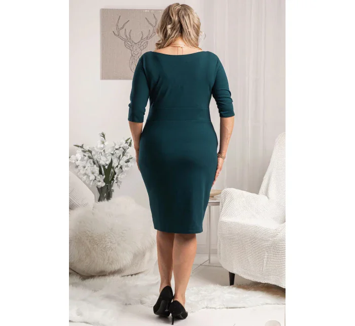 Dámské šaty model 18503385 zelené - Karko