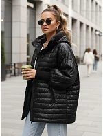 Dámska bunda TY5529 čierna - FashionStreet