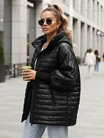 Dámska bunda TY5529 čierna - FashionStreet