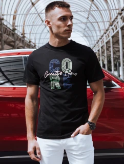 Pánské tričko s potiskem černé Dstreet model 21973648 - FashionStreet