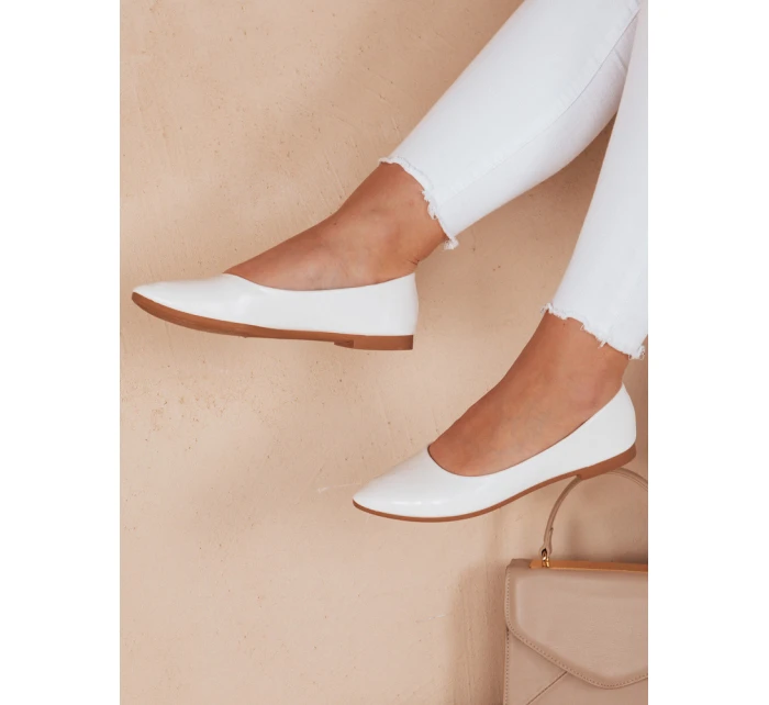 Dámske baleríny ILLARI white FashionStreet ZY0773