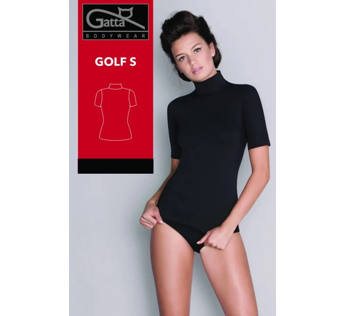 Dámske tričko s výstrihom 2456S Golf S - GATTA BODYWEAR