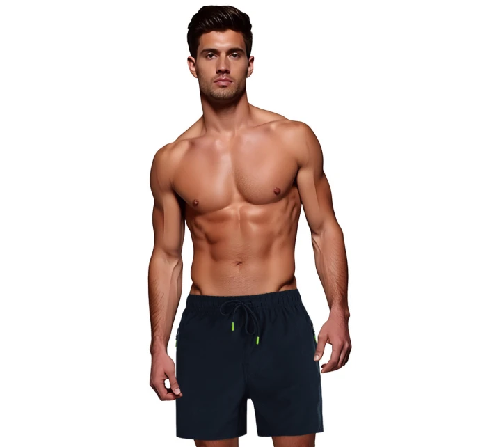 Pánske tmavomodré šortky FashionStreet SX2535