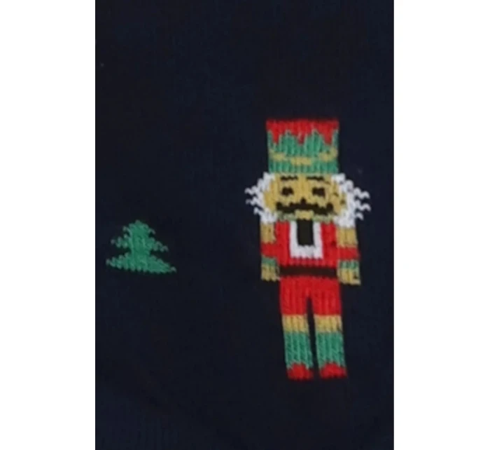 Pánske ponožky 3 pack Premium 3 pack Christmas blue - CORNETTE Pánske ponožky 3 pack Premium 3 pack Christmas blue - CORNETTE